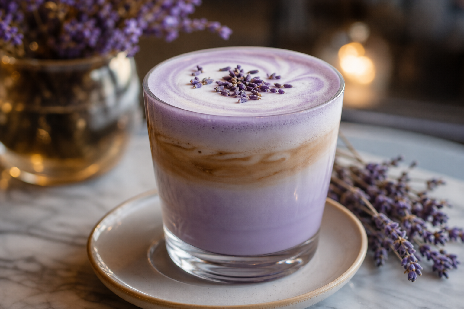 Латте «Лаванда»