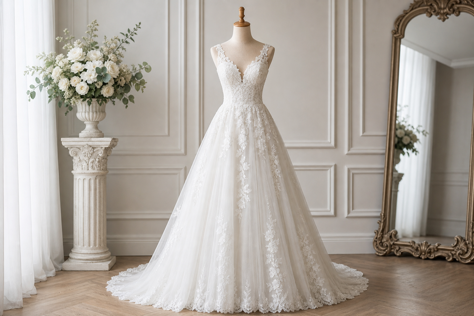 Свадебное платье Pronovias, size S